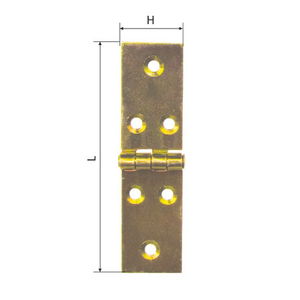  P&P   SZÖGLETES ZSANÉR - 80X30MM  termék fő termékképe