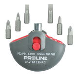  PROLINE   MARKOLATOS BITFEJ SZETT - CR-VA-S2 - PH,PZ,E - 7 DB 