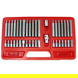  MEGA   SPLINE/TORX BITFEJ SZETT - CR-VA - 40 DB 