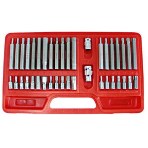  MEGA   SPLINE/TORX BITFEJ SZETT - CR-VA - 40 DB  termék fő termékképe