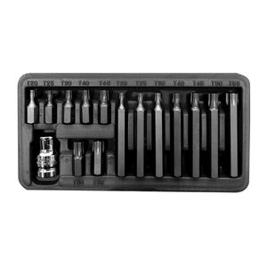  PROLINE   TORX BITFEJ SZETT - CR-VA S2 - 15 DB  termék fő termékképe
