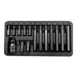  PROLINE   LYUKAS TORX BITFEJ SZETT - CR-VA-S2 - 15 DB 