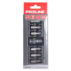 PROLINE   LYUKAS TORX BITFEJ SZETT - CR-VA-S2 - 7 DB  termék fő termékképe