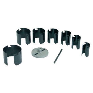  MEGA   EDZETT KÖRKIVÁGÓ SZETT - 26-63MM/25MM - 9 DB  termék fő termékképe