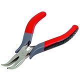  PROLINE   GUMÍROZOTT NYELŰ HAJLÍTOTT CSŐRŰ MŰSZERÉSZ-FOGÓ - 120MM 
