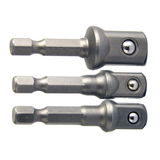  PROLINE   DUGÓKULCS BITADAPTER SZETT - 1/2",3/8",1/4" - 3 DB 