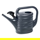  POLONIA   OVÁLIS MŰANYAG LOCSOLÓKANNA - FEKETE / 5L 