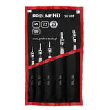  PROLINE.HD   CSUKLÓ TORX BITKULCS SZETT - HD CR-VA T15-T60 - 5 DB 