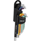  PROLINE   HOSSZÚ IMBUSZKULCS SZETT CR-VA S2 1.5-10MM - 9 DB 