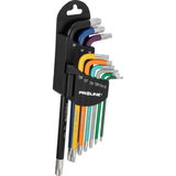 PROLINE   HOSSZÚ TORX IMBUSZKULCS SZETT CR-VA S2 T10-T50 - 9 DB 