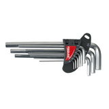  PROLINE   HOSSZÚ IMBUSZKULCS SZETT - CR-VA 1.5-10MM - 9 DB 
