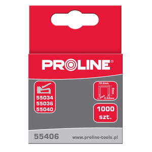  PROLINE   ACÉLOS TŰZŐKAPOCS - G-TÍPUS - 6MM, 1000DB/CS  termék fő termékképe