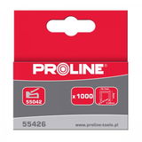  PROLINE   ACÉLOS TŰZŐKAPOCS - R-TÍPUS - 6MM, 1000DB/CS 