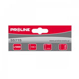  PROLINE   ACÉLOS TŰZŐKAPOCS F-TÍPUS 40MM, 1000DB/CS 