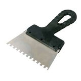  POLONIA   MŰANYAG NYELŰ INOX SPATULA - 440MM/25MM 