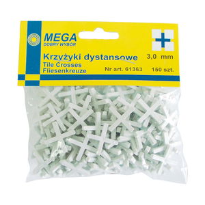  MEGA   CSEMPE HÉZAGOLÓ FUGAKERESZT - 12.0MM, 15DB/CS  termék fő termékképe