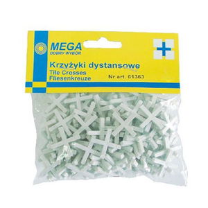  MEGA   CSEMPE HÉZAGOLÓ FUGAKERESZT - 1.0MM, 200DB/CS  termék fő termékképe