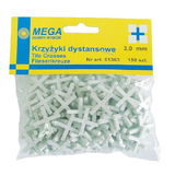  MEGA   CSEMPE HÉZAGOLÓ FUGAKERESZT - 8.0MM, 50DB/CS 