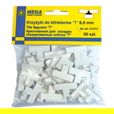  MEGA   CSEMPE HÉZAGOLÓ T-TÍPUSÚ FUGAÉK - 4MM, 75DB/CS 