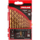  PROLINE   FÉMFÚRÓ SZETT HSS-TIN-135° - 2.0-8.0MM - 13 DB 