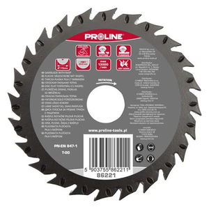  PROLINE   RÁSPOLY KÖRFŰRÉSZLAP, LAPOS / SZÉL - 125MM  termék fő termékképe