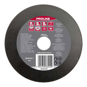  PROLINE   RÁSPOLY KORONG, LAPOS / KÖZEPES - 125MM  termék fő termékképe
