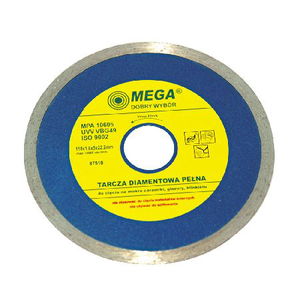  MEGA   GYÉMÁNT FOLYAMATOS VÁGÓKORONG - 125MM  termék fő termékképe