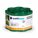  CELLFAST   HULLÁMOS ELVÁLASZTÓ SZEGÉLY - 10CM / 9M / SÖTÉTZÖLD 