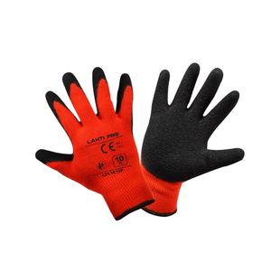  LAHTI.PRO   BÉLELT LATEX VÉDŐKESZTYŰ / PIROS - 9  termék fő termékképe
