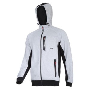  LAHTI.PRO   PULÓVER, KAPUCNIS, CIPZÁROS, PRÉMIUM / SZÜRKE - 3XL  termék fő termékképe