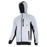  LAHTI.PRO   PULÓVER, KAPUCNIS, CIPZÁROS, PRÉMIUM / SZÜRKE - 2XL 