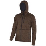  LAHTI.PRO   SZÁLMINTÁS KABÁT, KAPUCNIS / BARNA - 2XL 