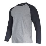  LAHTI.PRO   HOSSZÚ UJJÚ PÓLÓ / SZÜRKE-FEKETE - 2XL 