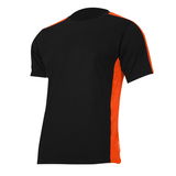  LAHTI.PRO   PAMUT PÓLÓ, TÖBBSZÍNŰ / FEKETE-NARANCSSÁRGA - 2XL 