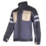  LAHTI.PRO   MUNKAVÉDELMI KABÁT, FÉNYVISSZAVERŐ SÁV - 3XL 