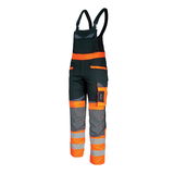  LAHTI.PRO   LÁTHATÓSÁGI KERTÉSZNADRÁG, SLIM-FIT / NARANCSSÁRGA - L 