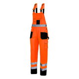  LAHTI.PRO   LÁTHATÓSÁGI KERTÉSZNADRÁG / NARANCSSÁRGA-FEKETE - 2XL 