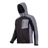  LAHTI.PRO   SOFT-SHELL KABÁT, KAPUCNIS / FEKETE - 2XL 