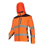  LAHTI.PRO   LÁTHATÓSÁGI SOFT-SHELL KABÁT / NARANCSSÁRGA - XL 