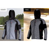  LAHTI.PRO   SOFT-SHELL KABÁT, KAPUCNIS, FÉNYVISSZAVERŐ SZÁLAS - 2XL 