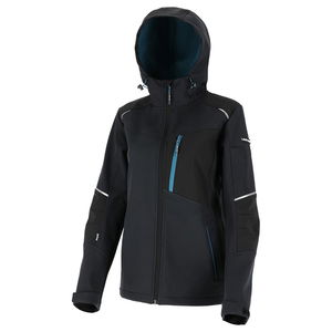  LAHTI.PRO   SOFT-SHELL KABÁT, KAPUCNIS (NŐI) / FEKETE - L  termék fő termékképe