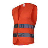 LAHTI.PRO   LÁTHATÓSÁGI MELLÉNY, HÁLÓ TÍPUSÚ / NARANCSSÁRGA - 2XL 