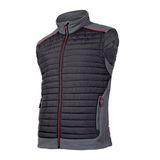  LAHTI.PRO   STEPPELT MELLÉNY / FEKETE-SZÜRKE - 3XL 