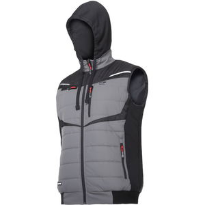  LAHTI.PRO   BÉLELT MELLÉNY, KAPUCNIS / FEKETE-SZÜRKE - 3XL  termék fő termékképe