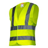  LAHTI.PRO   LÁTHATÓSÁGI MELLÉNY, NÉGY SÁVOS / ZÖLD - 3XL 