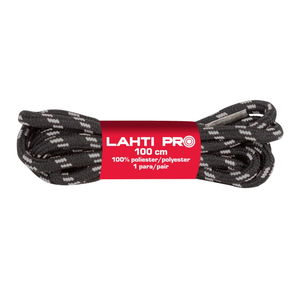  LAHTI.PRO   POLIÉSZTER FŰZŐ / FEKETE-SZÜRKE - 120CM, 10DB/CS  termék fő termékképe