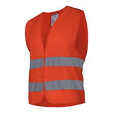  LAHTI.PRO   LÁTHATÓSÁGI MELLÉNY / NARANCSSÁRGA - 2XL 