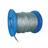  MK   HORGANYZOTT DRÓTKÖTÉL SODRONY - 4MM (6X19) / 150M 