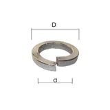  MK   HORGANYZOTT RUGÓS ALÁTÉT - M3 (3.1/4.3MM), 1000DB/CS 