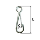  MK   LEMEZ KARABINER - 10.5X50MM 